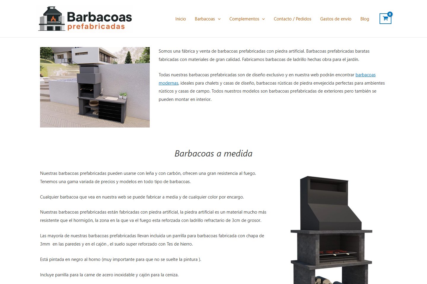 Barbacoas Prefabricadas
